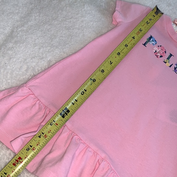 Ralph Lauren Pink POLO T-shirt Dress 9M EUC - Picture 9 of 10